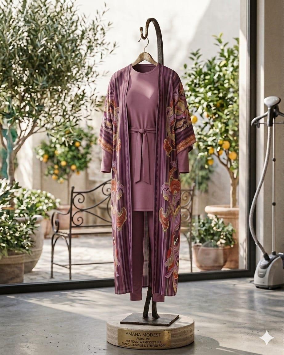 Ensemble Burkini Aura Art Nouveau