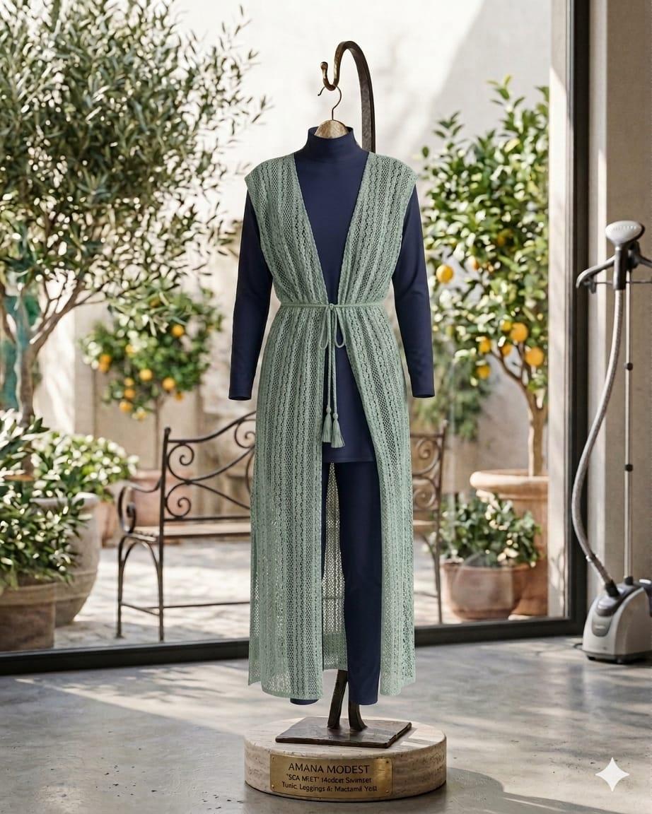 Ensemble Burkini Sea Meet Sauge