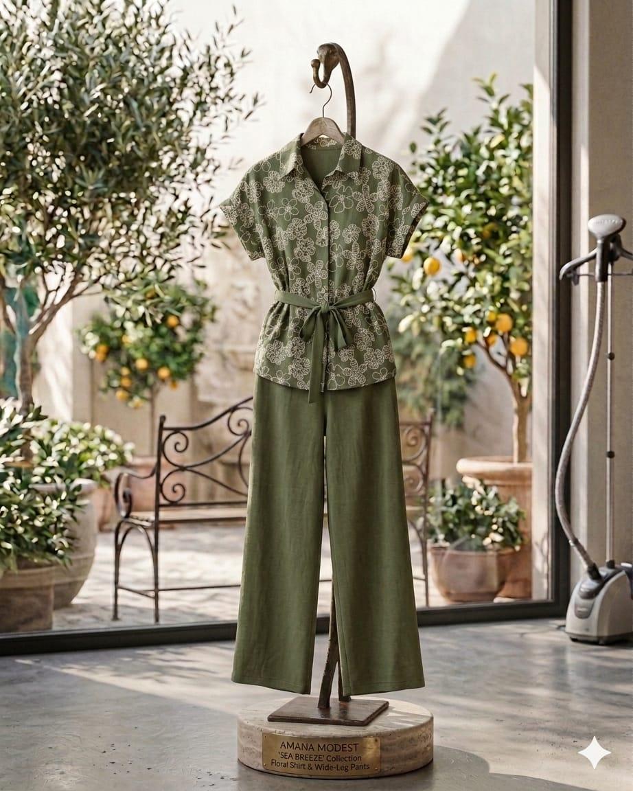 Ensemble d'Intérieur Sea Breeze Olive